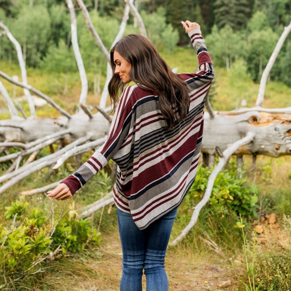 Get In Line Striped Top - Picture 4 of 4